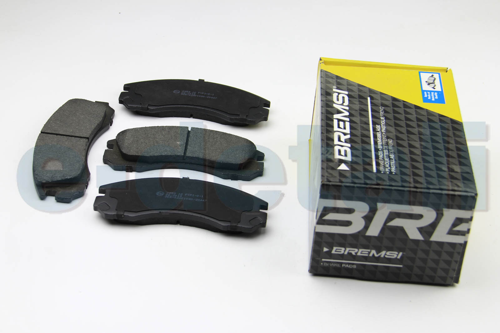 BP2953 BREMSI Комплект тормозных колодок, дисковый тормоз